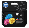 HP 61XL Tri-Color High-Yield Ink Cartridge, CH564WN