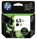HP 63XL Black High-Yield Ink Cartridge, F6U64AN